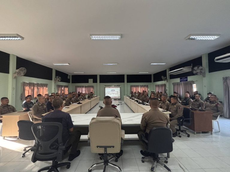 สภ.หมูสี จัดการการประชุมและ ตรวจสอบทรัพย์สินของราชการ