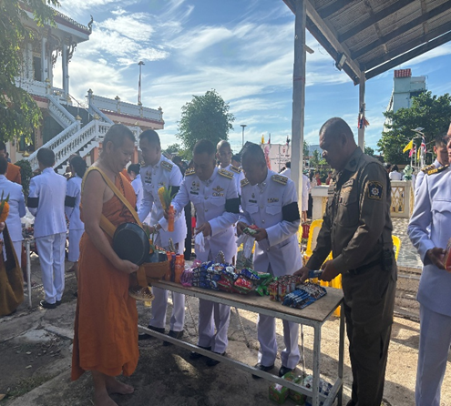 เข้าร่วมพิธี ทีฆายุโก โหตุ สงฆราชา เนื่องใน มงคลสมัย ฉลองพระชนมายุ 99 พรรษา